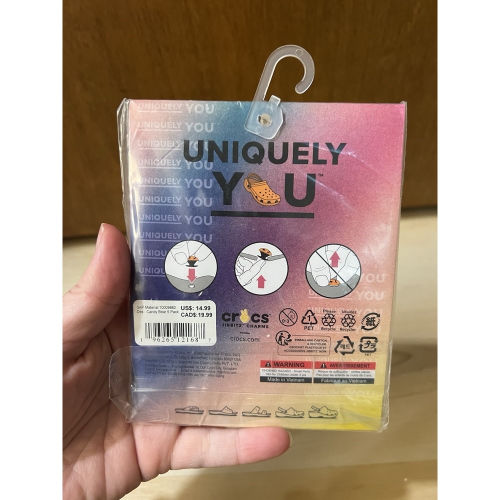 Crocs Uniquely You Gummy Bear Jibbitz Charms Multi Colored New Colorful - Picture 2 of 2